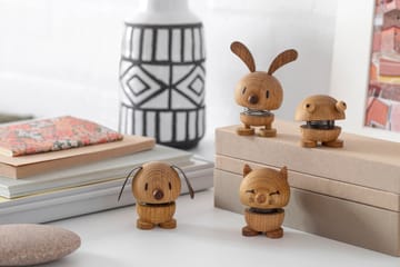 Hoptimist Bunny S figur - Oak - Hoptimist