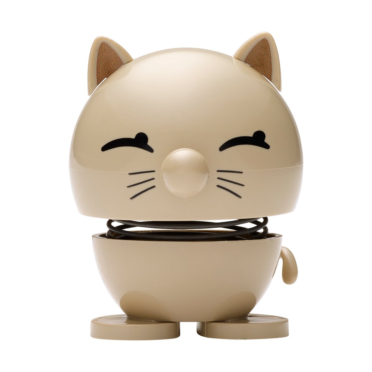 Hoptimist Hoptimist Cat figur 7,3 cm Latte