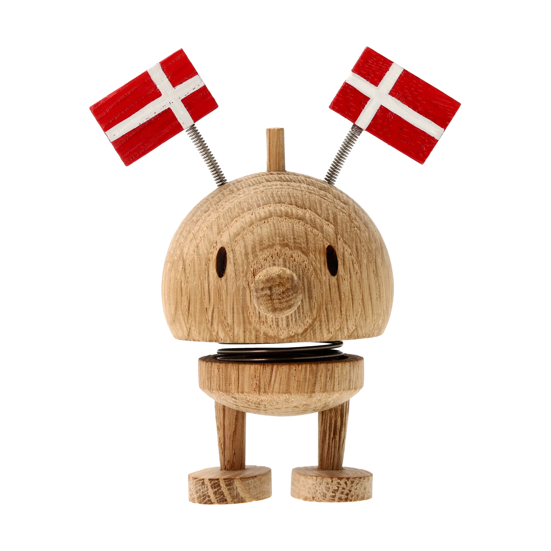 Hoptimist Celebration Bumble figur, S, raw oak Hoptimist