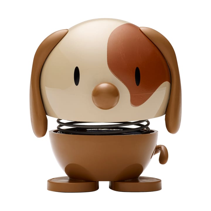 Hoptimist Dog figur 6,9 cm - Brown - Hoptimist