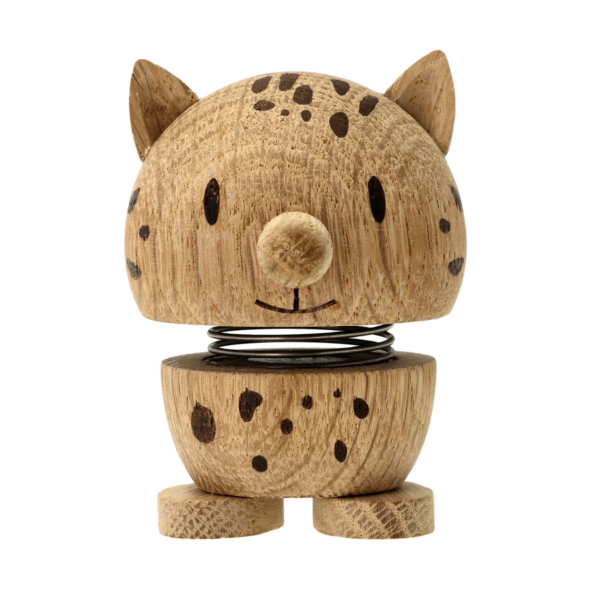 Hoptimist figur S, Leopard, oak Hoptimist