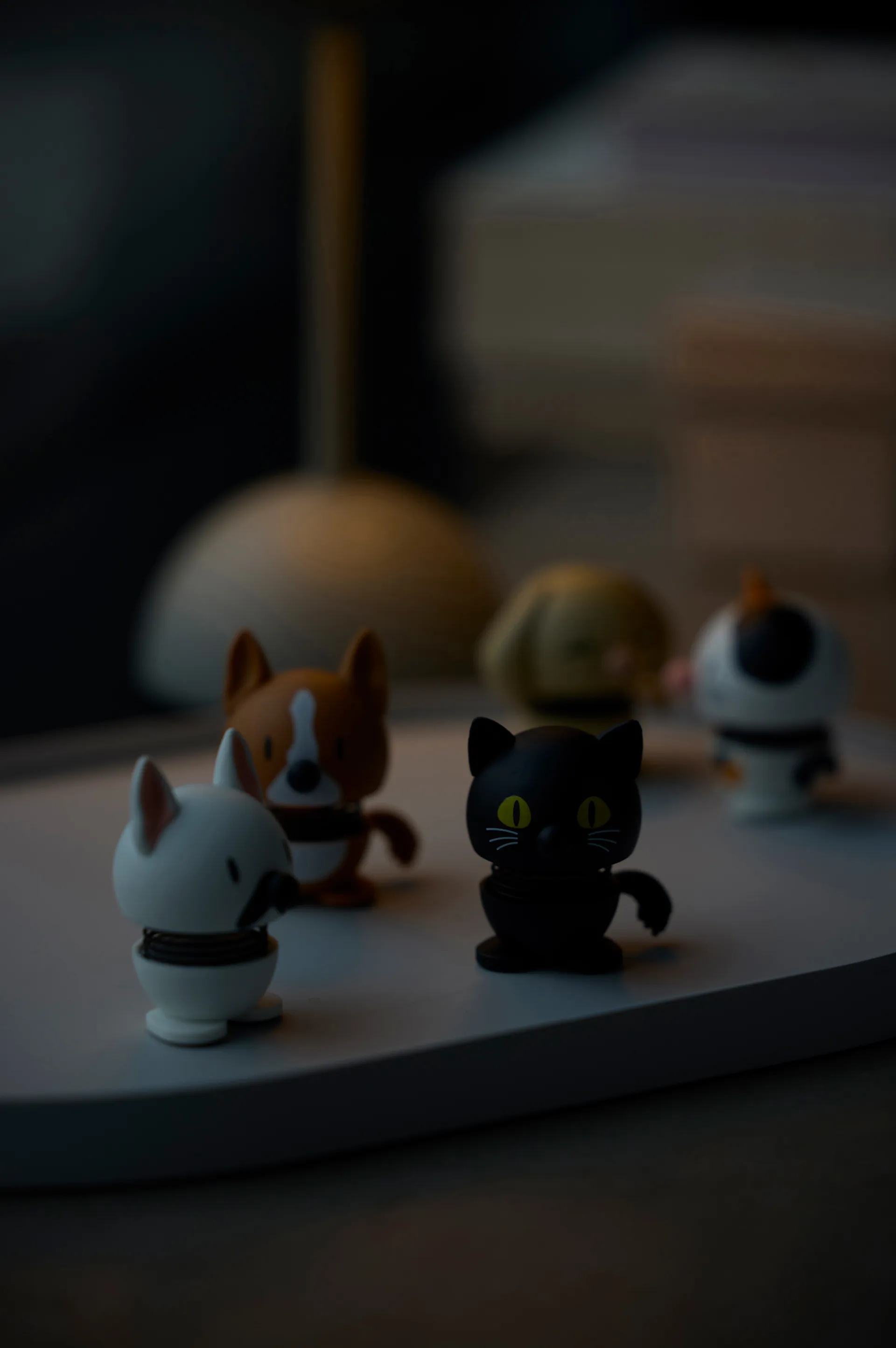 Hoptimist figur XS, Corgi, brown Hoptimist