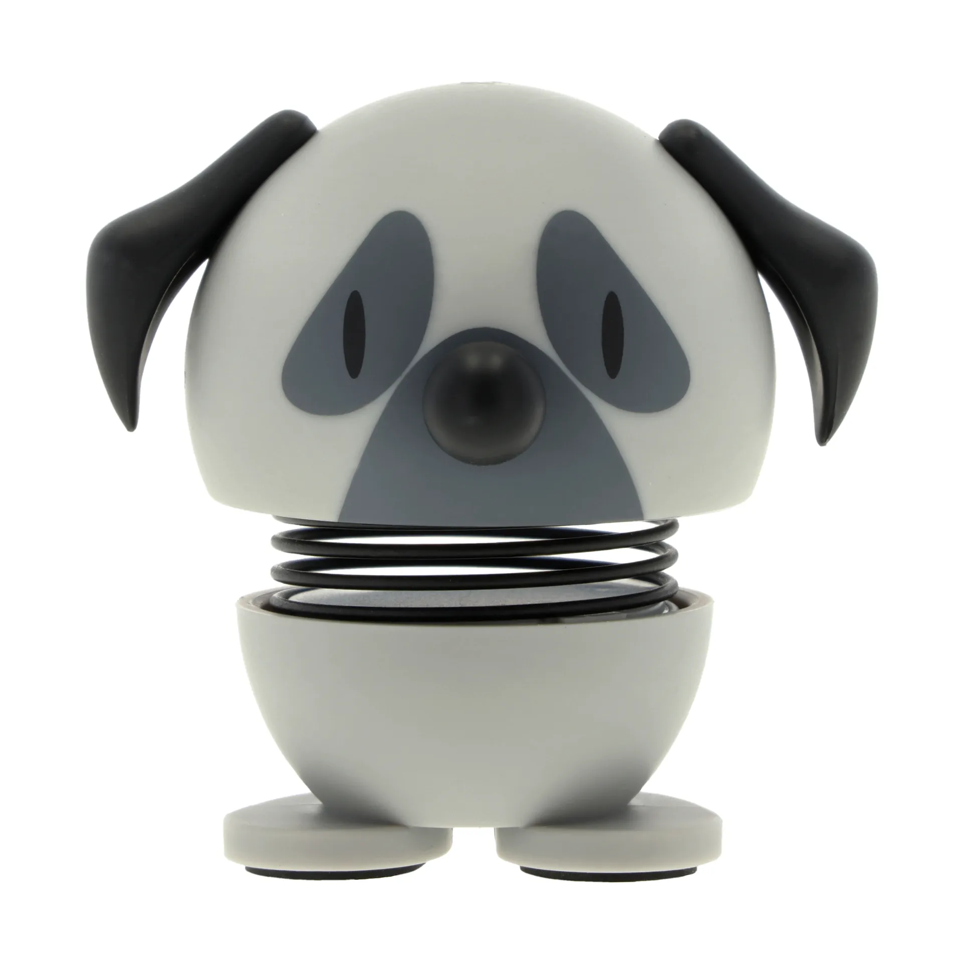 Hoptimist figur XS, Pug, grey Hoptimist