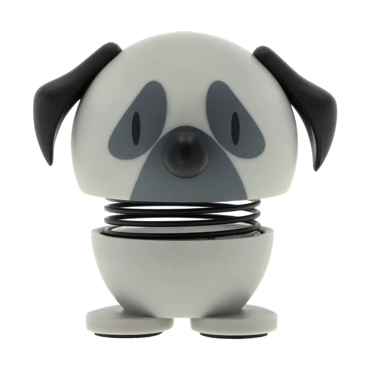 Hoptimist figur XS - Pug, grey - Hoptimist