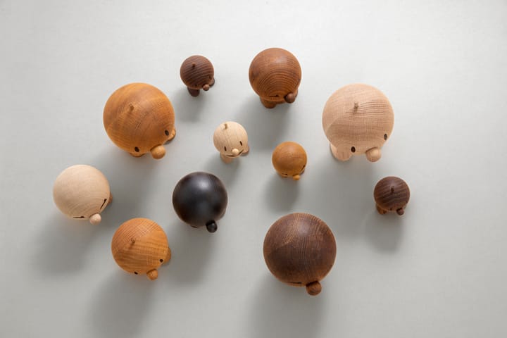Hoptimist Football Bumble S figur, Oak Hoptimist