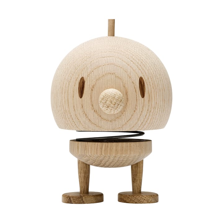 Hoptimist Football Bumble S figur - Raw oak - Hoptimist