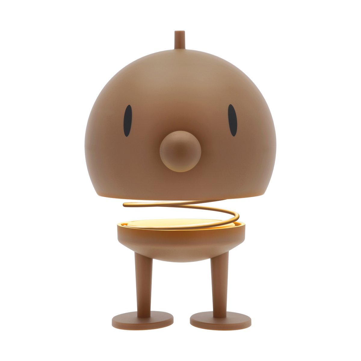 Hoptimist LED-lampe bærbar XL Choko | Skandinavisk Design | Bordlamper | Brun