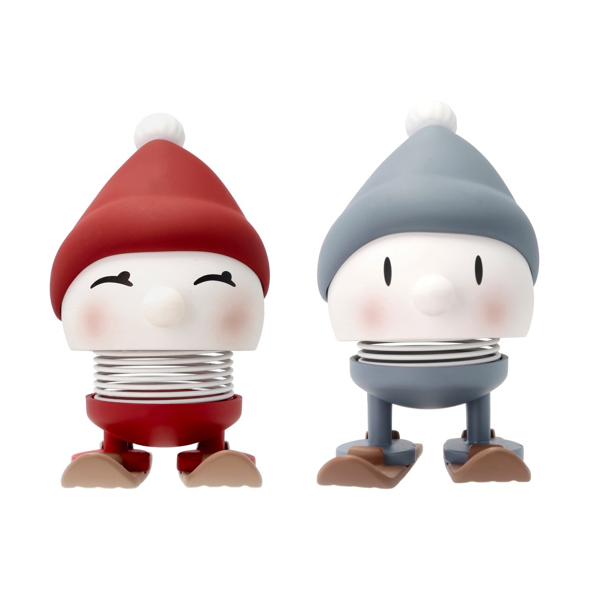 Hoptimist Hoptimist Skiing Bimble & Bumle S figur 2 deler Sky-Berry