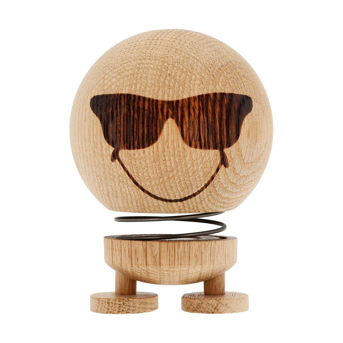 Hoptimist Hoptimist Smiley Cool M figur Raw oak