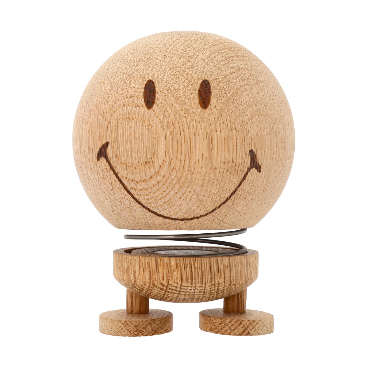 Hoptimist Hoptimist Smiley M figur Raw oak