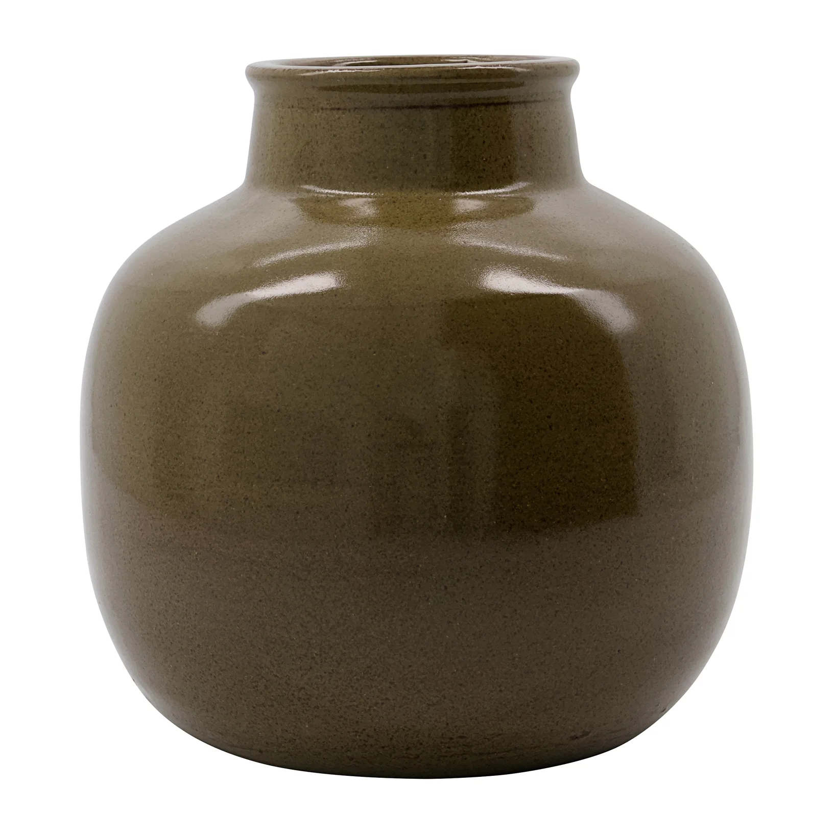 Aju vase 17 cm, Grønn House Doctor
