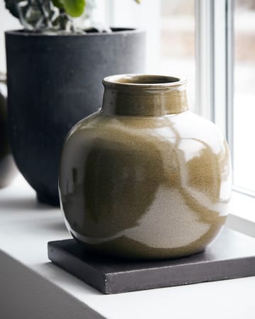 Aju vase 17 cm - Grønn - House Doctor