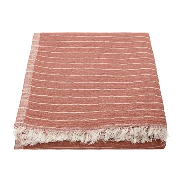 Alice Stripe pledd 140 x 200 cm - Dusty Berry - House Doctor