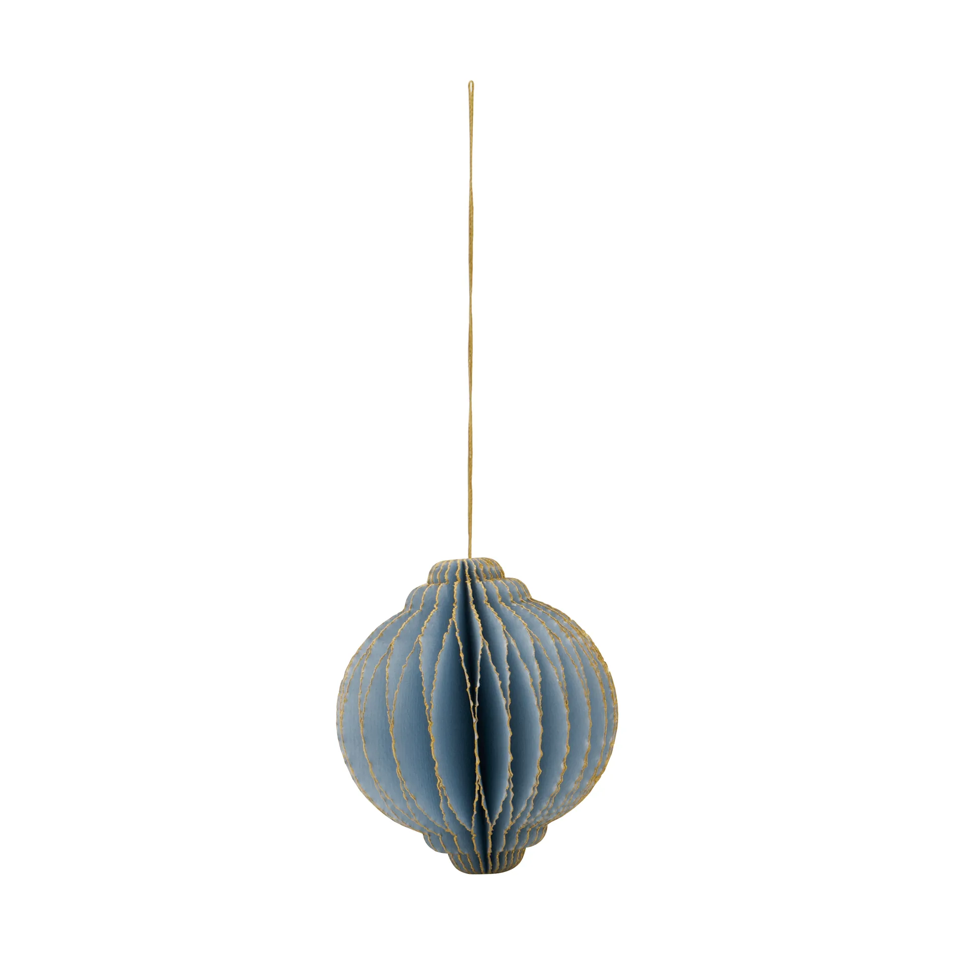 Alsta juleanheng 4-pk, Lyseblå, Ø8 cm House Doctor