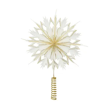 Alsta toppstjerne - Hvit-gullfarget - House Doctor