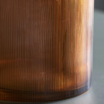 Amka telysholder Ø10 cm - Amber - House Doctor