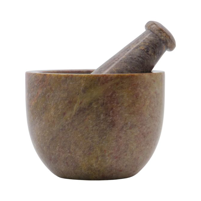 House Doctor Arb Morter med stter 10 cm Brun | Skandinavisk Design | Mortere | Brun