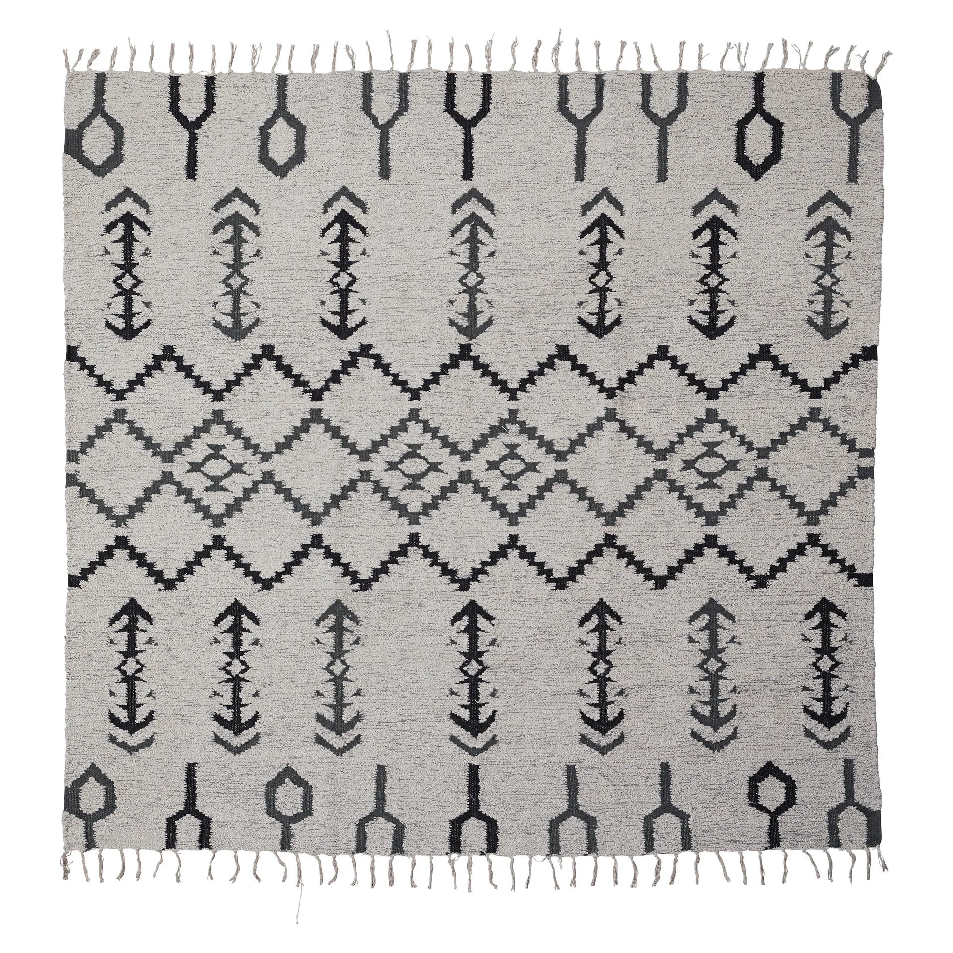 Arte gulvteppe 180x180 cm, Off-white House Doctor