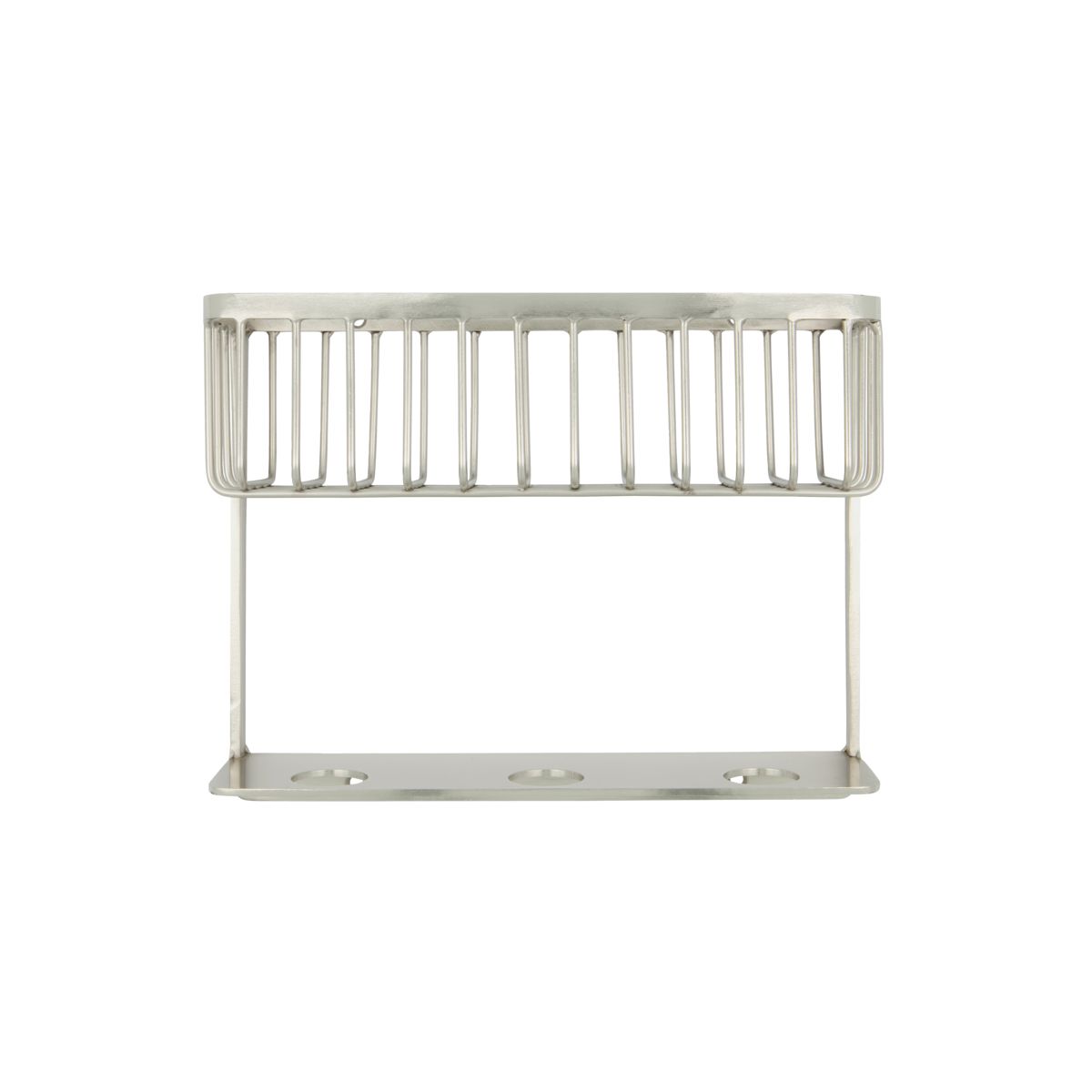 House Doctor Bath baderomshylle 20x25,5 cm Sølvfinish