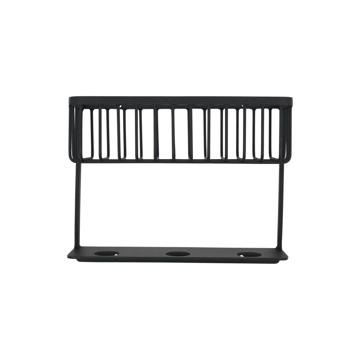 Bath baderomshylle 20x25,5 cm, Svart House Doctor