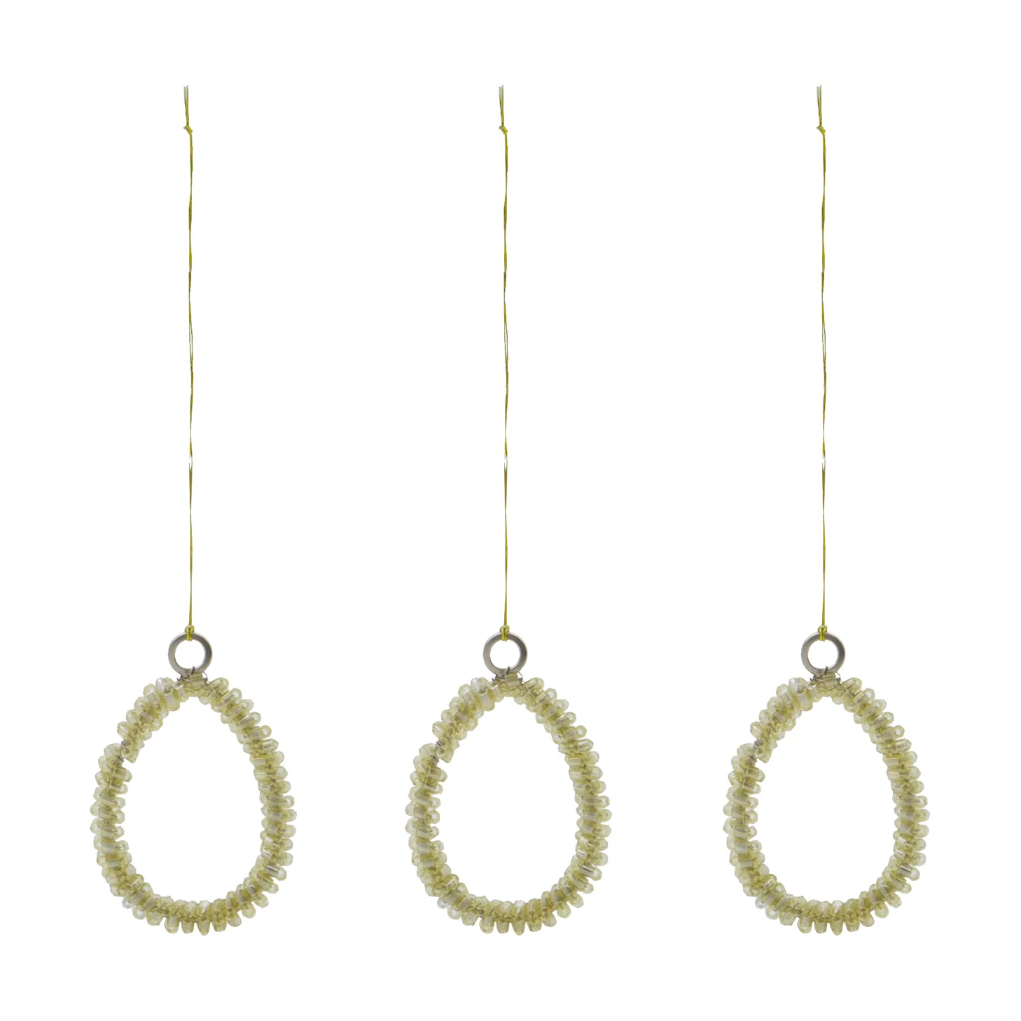 Beads påskeoppheng 3-pakning, Champagne House Doctor