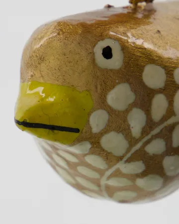 Bird påskeoppheng 3-pakning - Gul - House Doctor