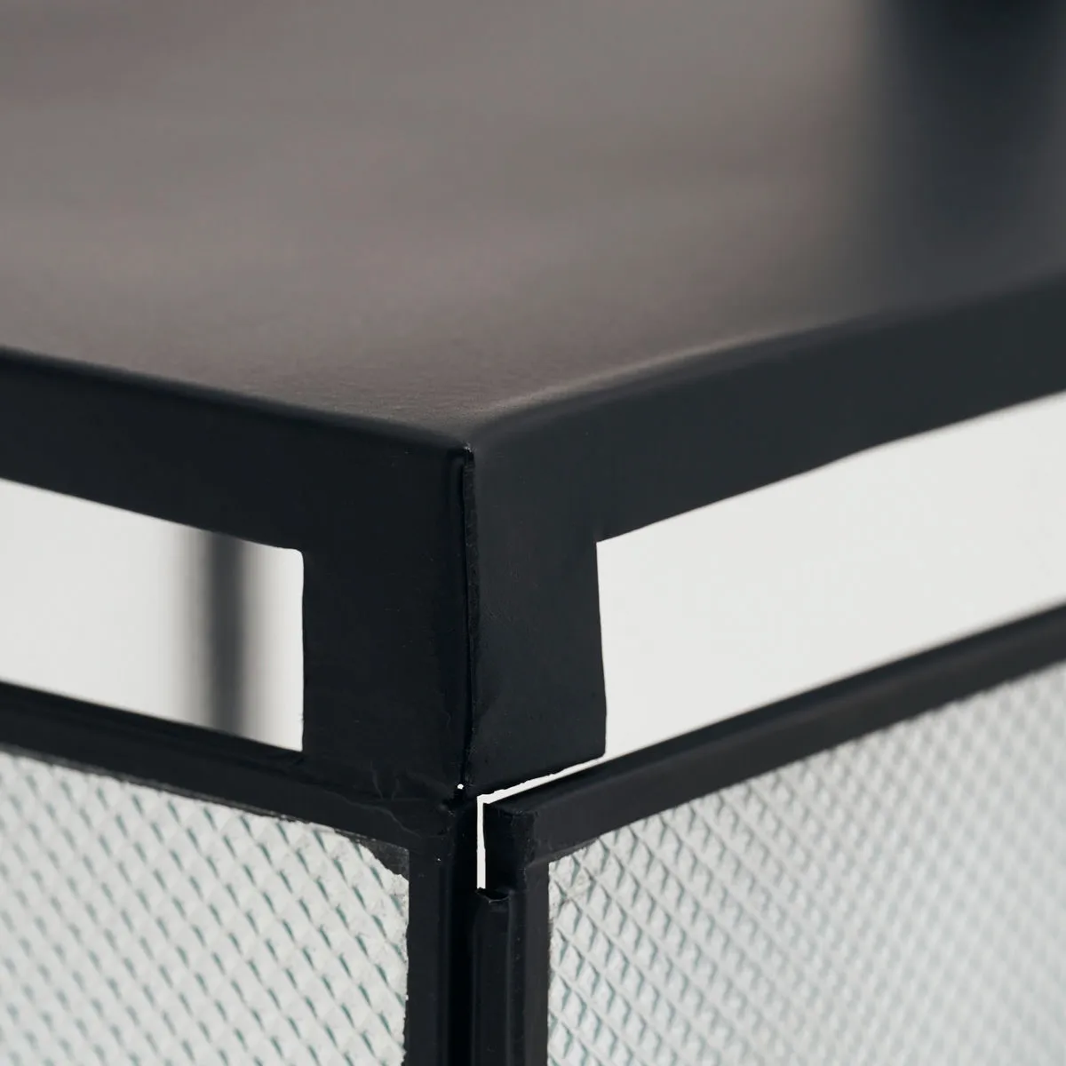 Blaze lykt 40 cm, Svart antikvitet House Doctor