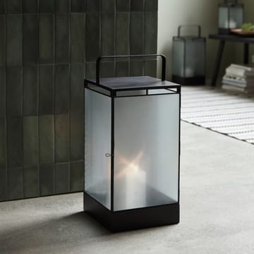 Blaze lykt 50 cm - Svart antikvitet - House Doctor