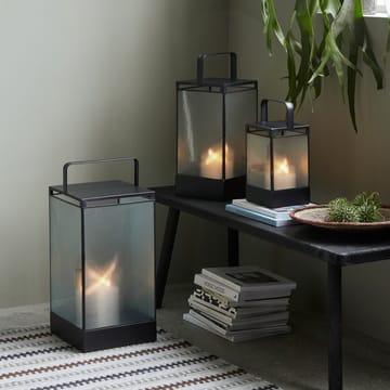 Blaze lykt 50 cm - Svart antikvitet - House Doctor
