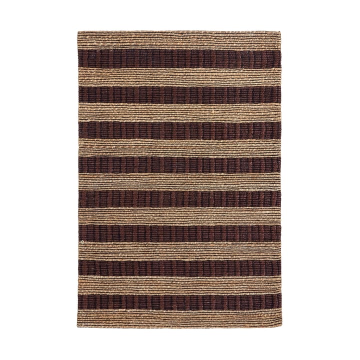 Block teppe brun-natur - 85x130 cm - House Doctor