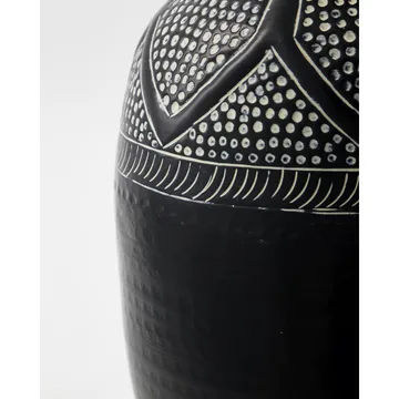 Bloss vase 38 cm - Svart - House Doctor