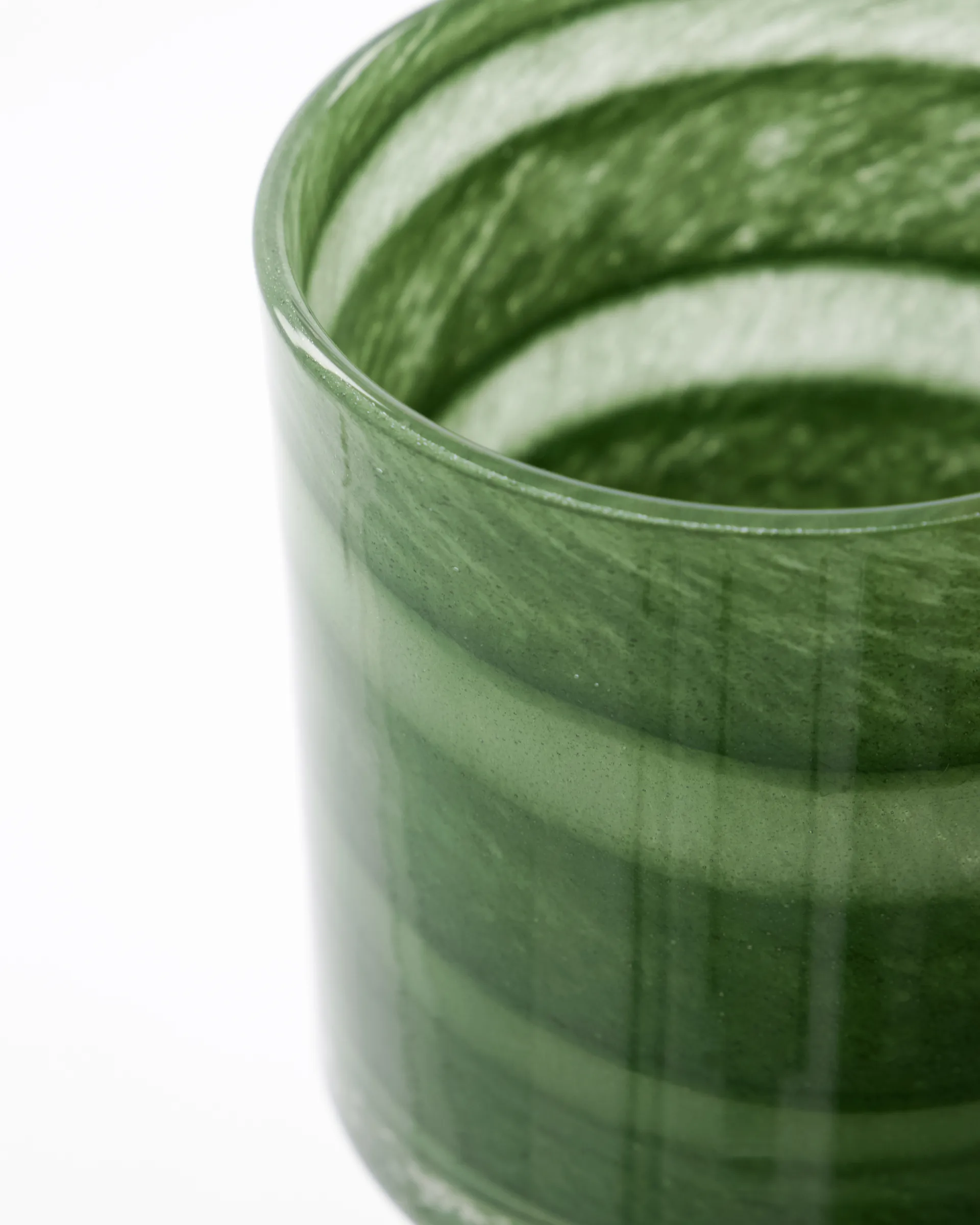 Blur telysholder Ø 9 cm, Grønn House Doctor