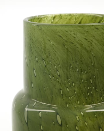 Bole vase Ø 17,5 cm - Mørkegrønn - House Doctor