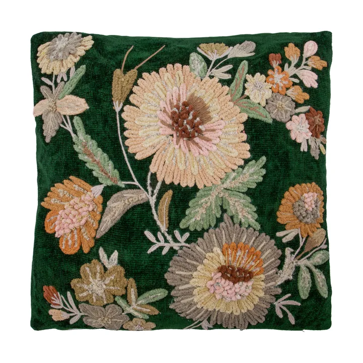 Bota putetrekk - Grønn-rosa, 50x50 cm - House Doctor