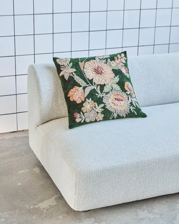 Bota putetrekk - Grønn-rosa, 50x50 cm - House Doctor