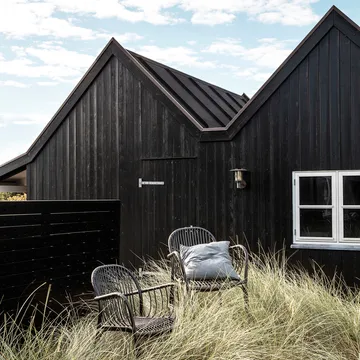 Brea rottingstol 2-stk. Svart - House Doctor