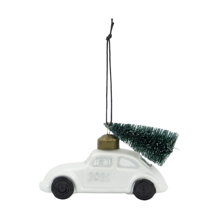 Car juleanheng - Hvit-sølv - House Doctor
