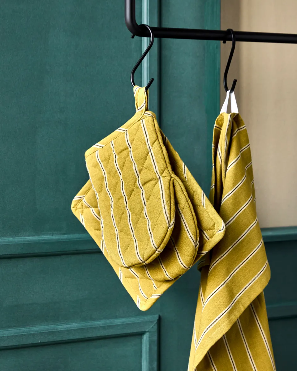 Chef grytevott 14x24 cm 2-pakning, Sennepsgul House Doctor