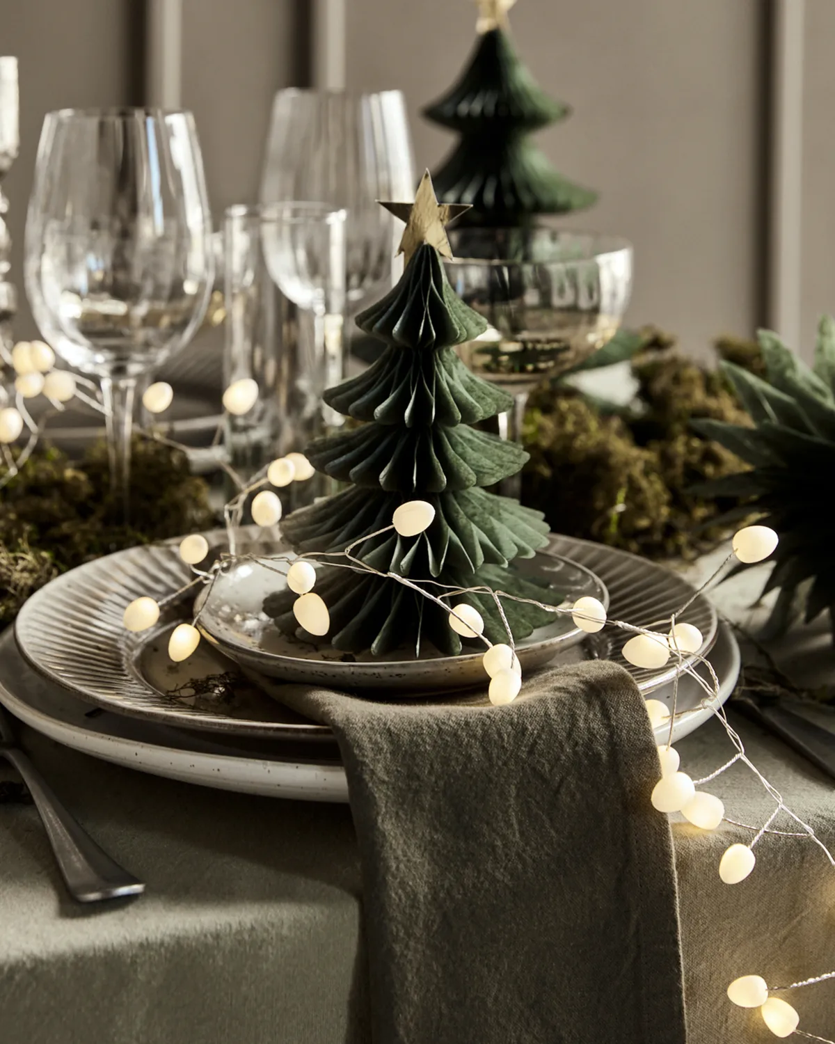 Cher lyslenke 250 cm, Hvit-sølv House Doctor