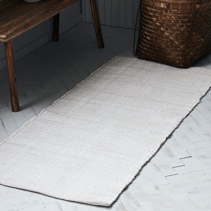 Chindi gulvteppe 70x160 cm, Hvit House Doctor