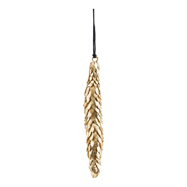 Cone juldekorasjon 14 cm, Messing House Doctor