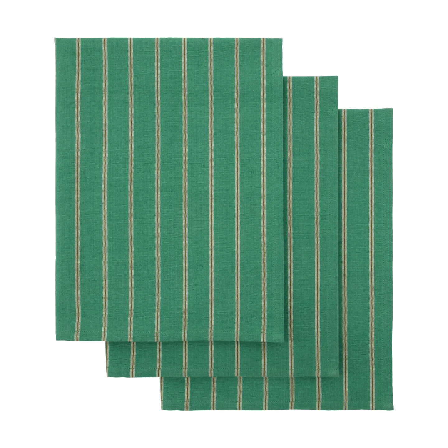 Cook kjøkkenhåndkle 55x75 cm 3-pakning, Grønn House Doctor