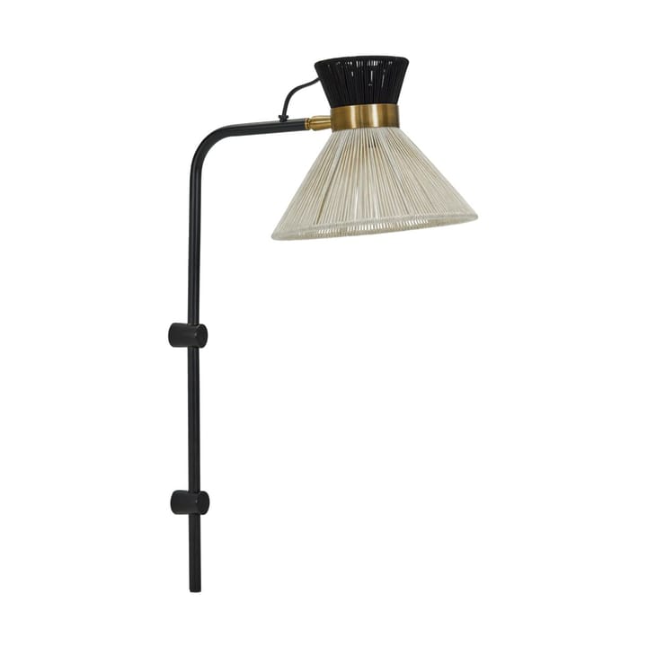 Cord vegglampe - Svart - House Doctor