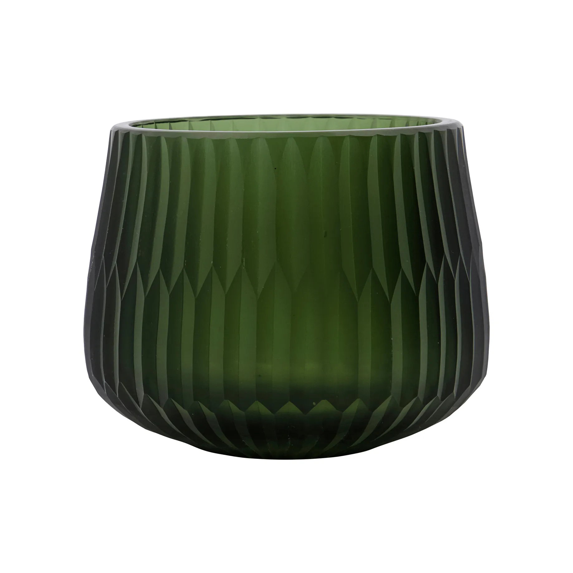 Crown telysholder Ø 14 cm, Grønn House Doctor