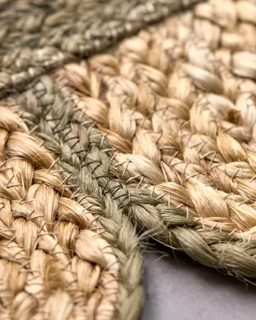 Denta dørmatte - Grønn-natur, 60x90 cm - House Doctor