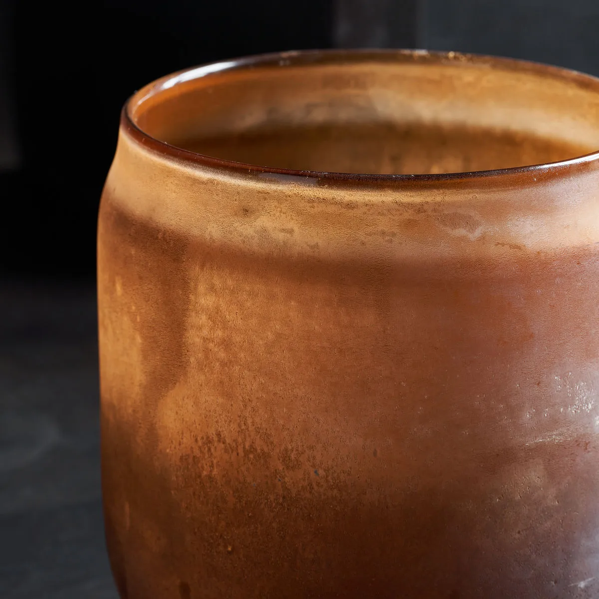 Dess telysholder Ø15,5 cm, Brun House Doctor