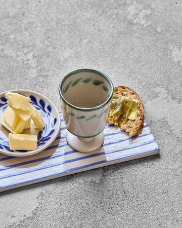 Diva kopp på fot 25 cl 2-pakning - Off white-Grønn - House Doctor