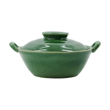 Diva krukke med lokk - Grønn - House Doctor