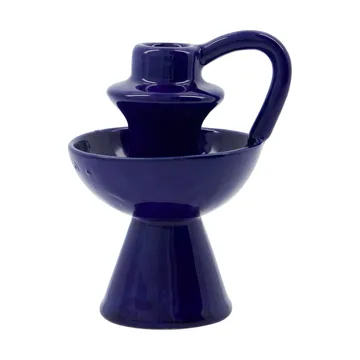 Diva lysestake 14 cm - Blå - House Doctor