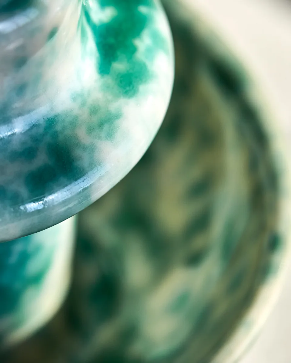 Diva lysestake 14 cm, Grønn House Doctor